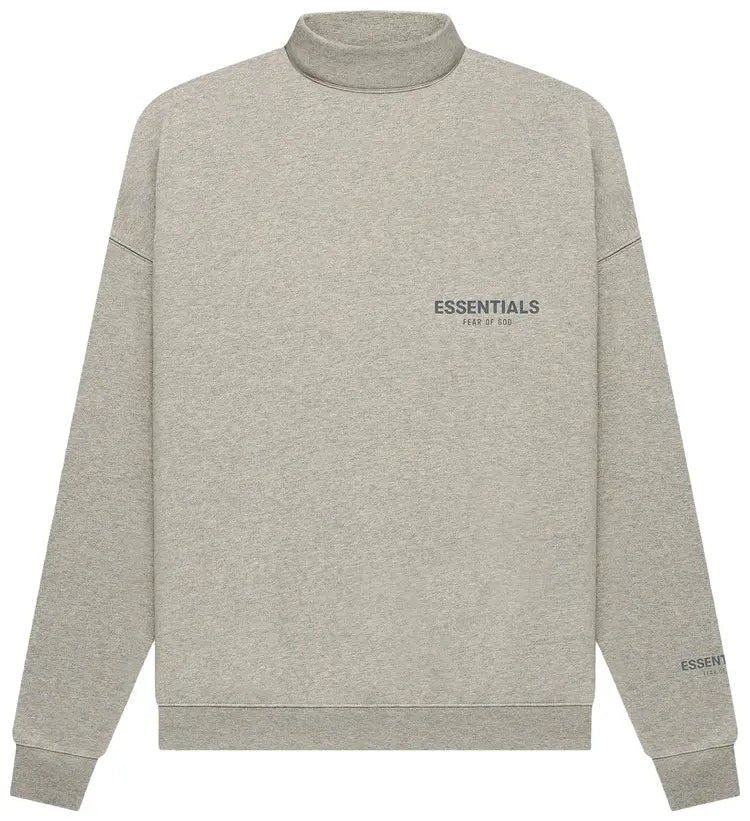 FEAR OF GOD FOG ESSENTIALS Mockneck - Heather (Core Collection / Core 1.0)