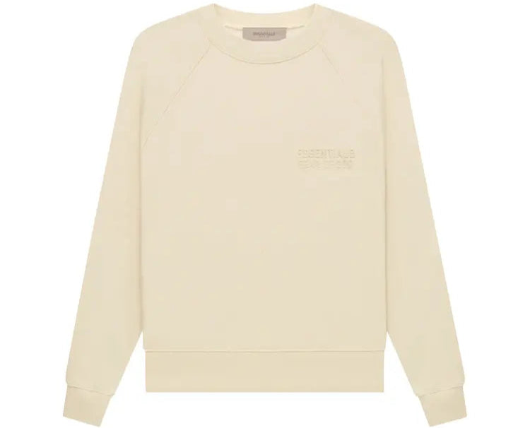 FEAR OF GOD FOG ESSENTIALS Pull Over Crewneck - Egg Shell