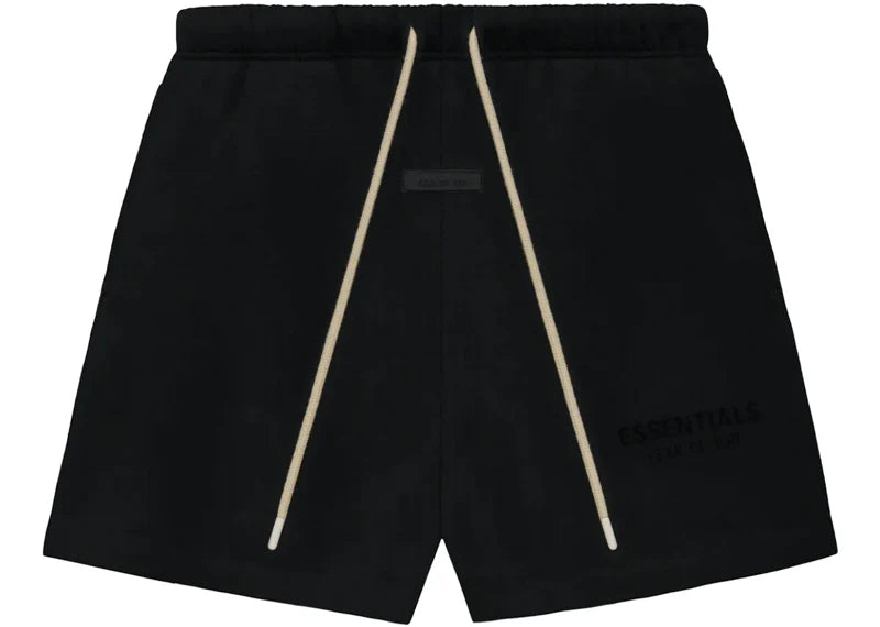 FEAR OF GOD FOG ESSENTIALS Sweat Shorts - Jet Black (FW23)