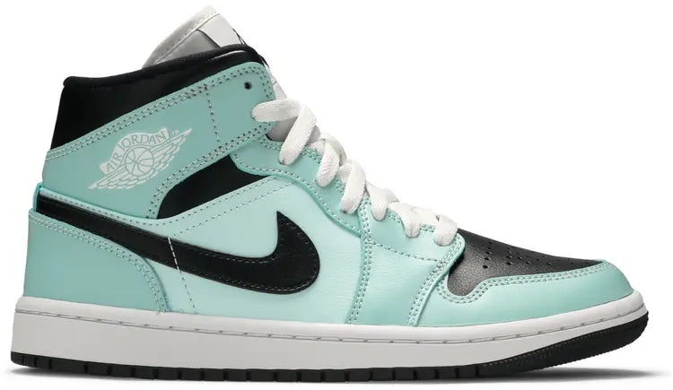 Nike Air Jordan 1 Mid 'Aqua Black'