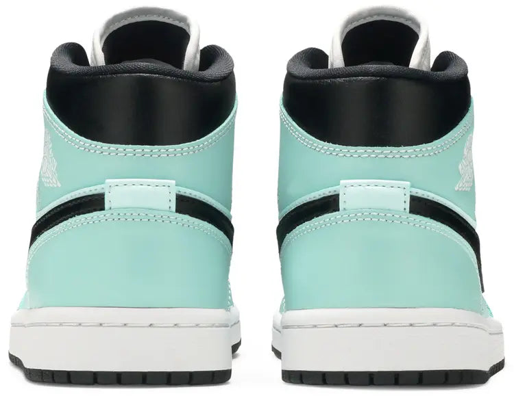 Nike Air Jordan 1 Mid 'Aqua Black'