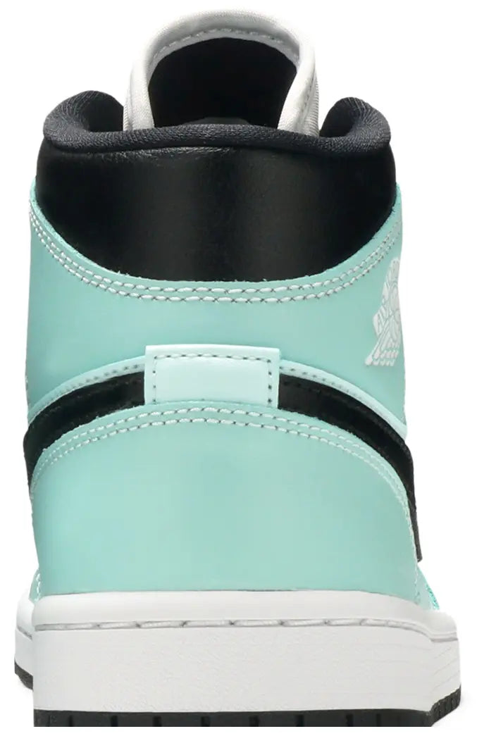 Nike Air Jordan 1 Mid 'Aqua Black'