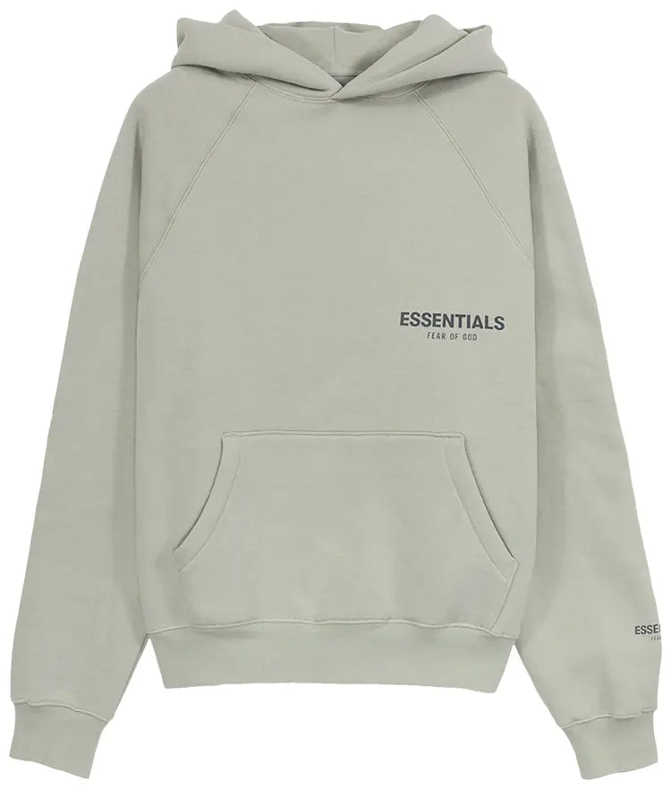 FEAR OF GOD FOG ESSENTIALS Pull-Over Hoodie - Concrete (USA EXCLUSIVE)