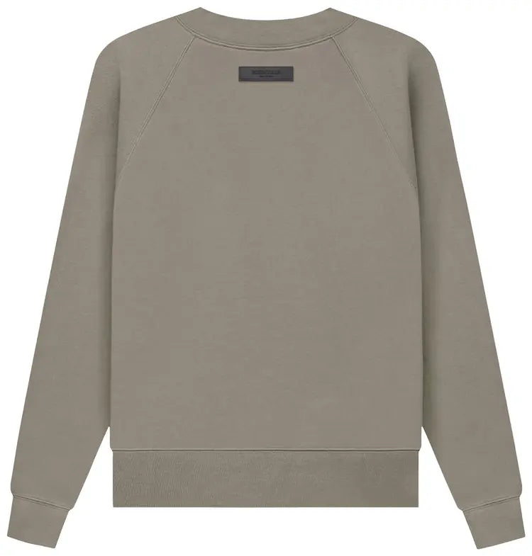 FEAR OF GOD FOG ESSENTIALS Pull Over Crewneck - Desert Taupe