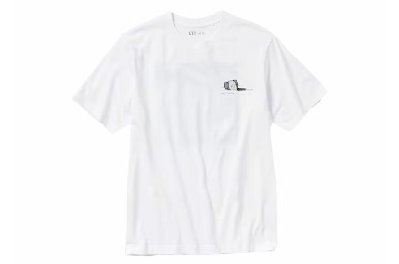 KAWS x Uniqlo UT Artbook Cover T-Shirt - White – Obtainable Store