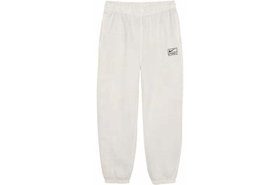 Nike x Stussy Pigment Dyed Fleece Pant - Light Bone