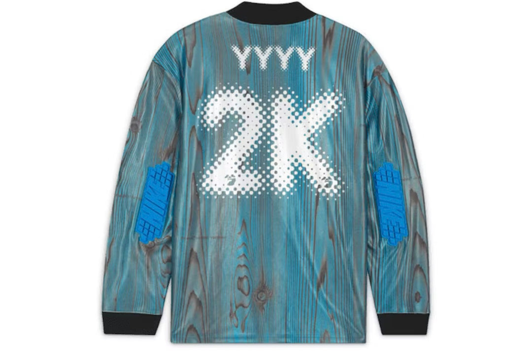 OFF-WHITE x Nike 001 Soccer Jersey - Blue