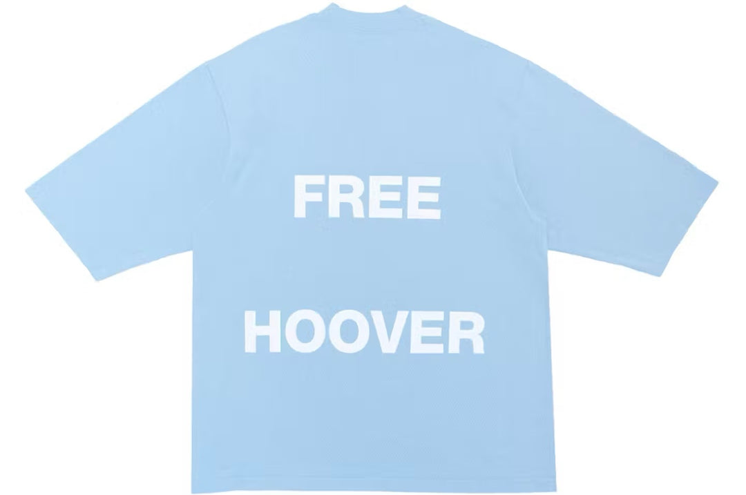 Kanye West & Drake Free Hoover Long T-Shirt - Light Blue