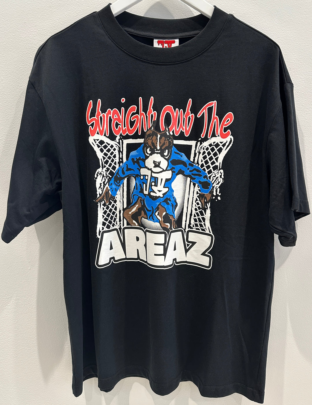 Judah Tribe Straight Out The Areaz Tee - Black
