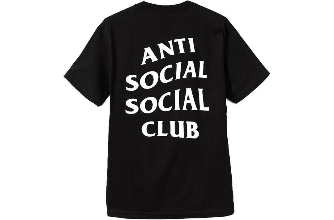 Anti Social Social Club ASSC Eye Hate Neek Tee  - Black