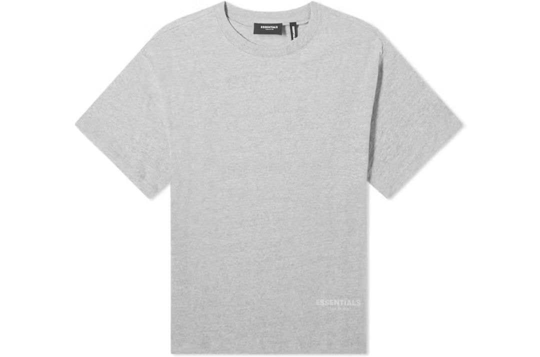 FEAR OF GOD FOG ESSENTIALS 3M Logo Tee - Heather Grey