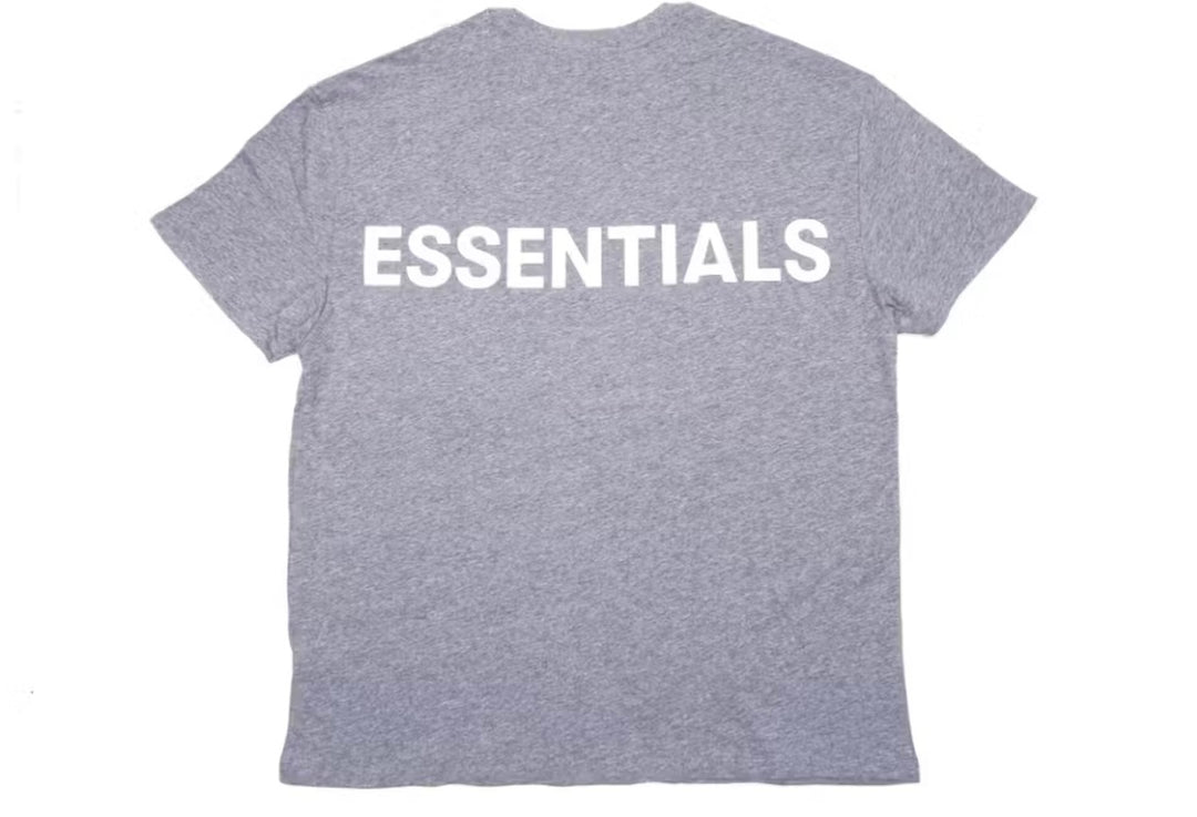 FEAR OF GOD FOG ESSENTIALS 3M Logo Tee - Heather Grey