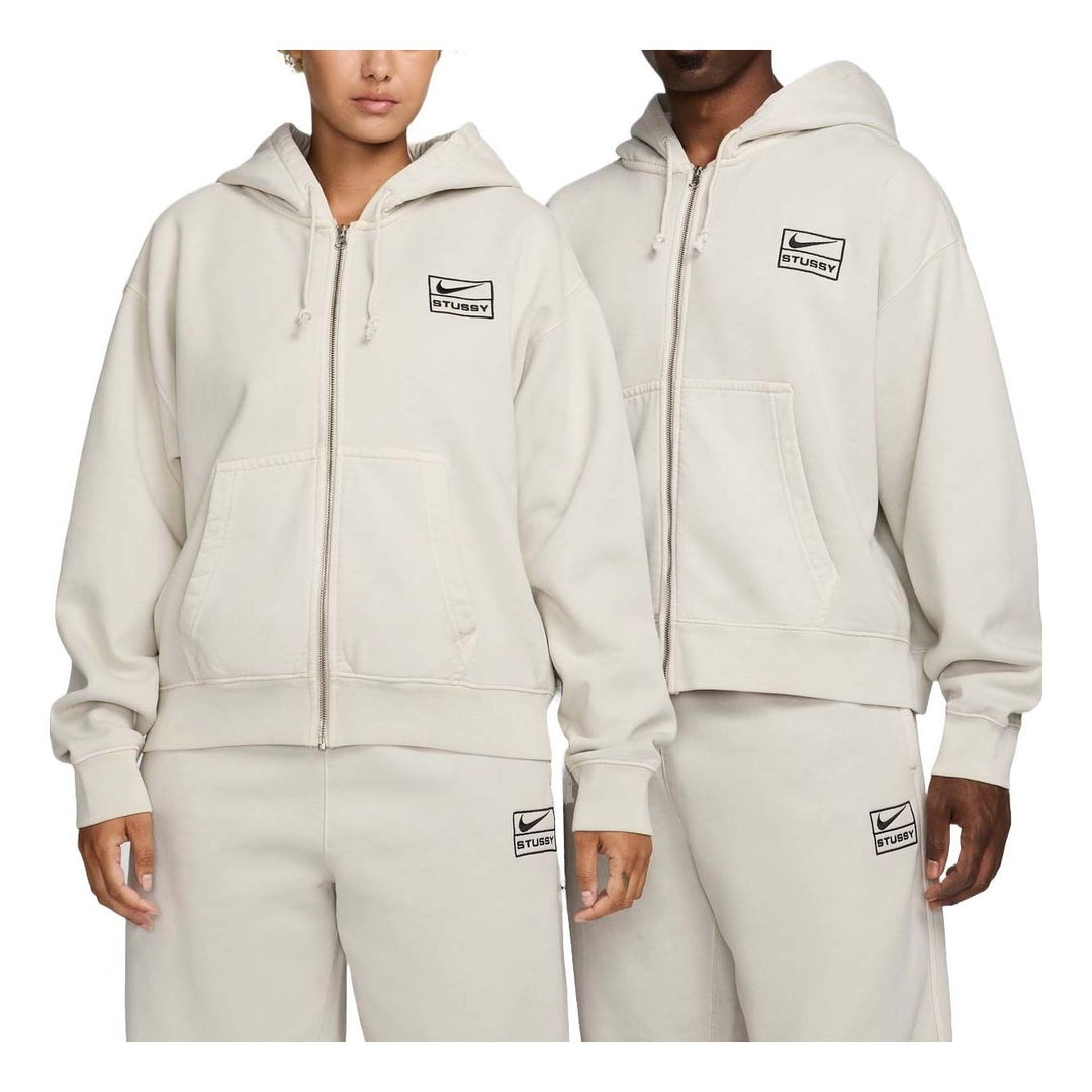 Nike x Stussy Pigment Dyed Fleece Pant - Light Bone